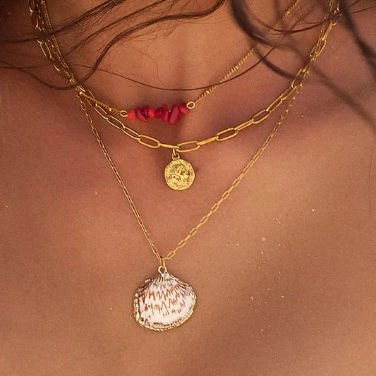 Shellee Layered Necklace