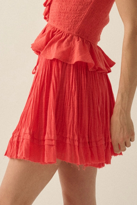 Blood Orange Skirt