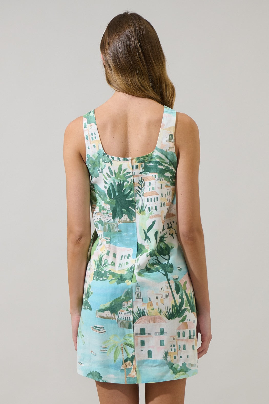 Piti Town Shift Dress