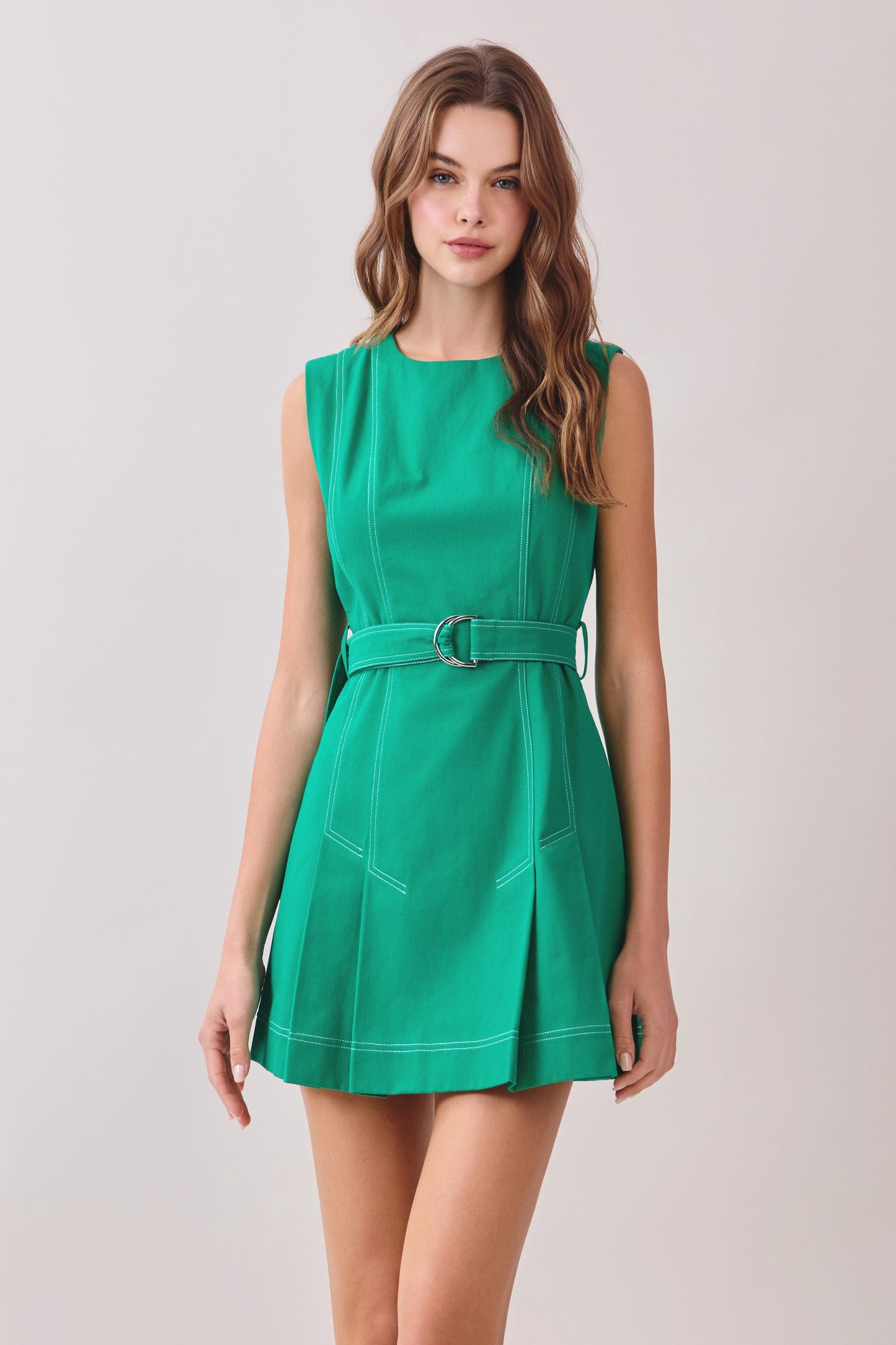 Chic Belt Dress