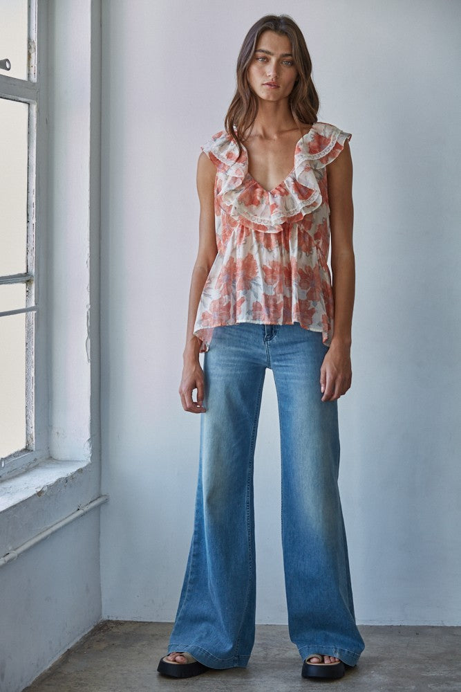 Moscato Floral Top