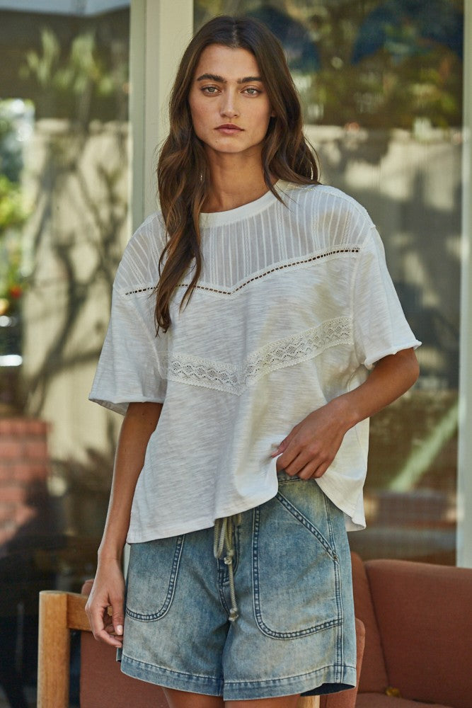Narrative Relaxed Top