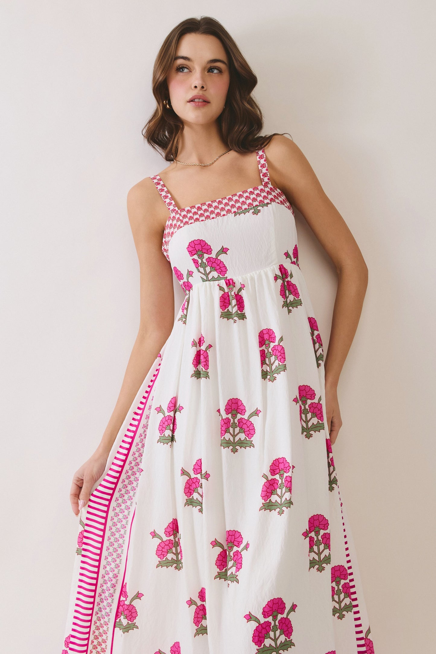 Hydrangea Midi Dress
