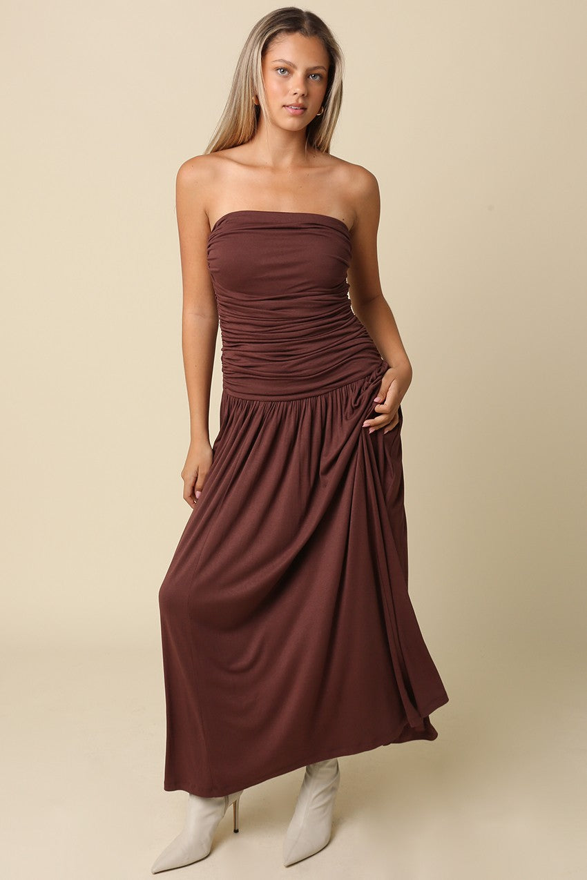 Sienna Ruched Maxi