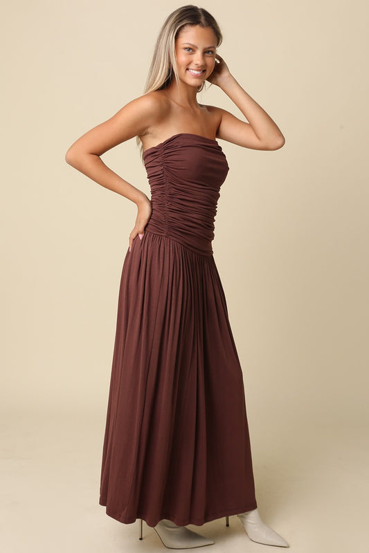 Sienna Ruched Maxi