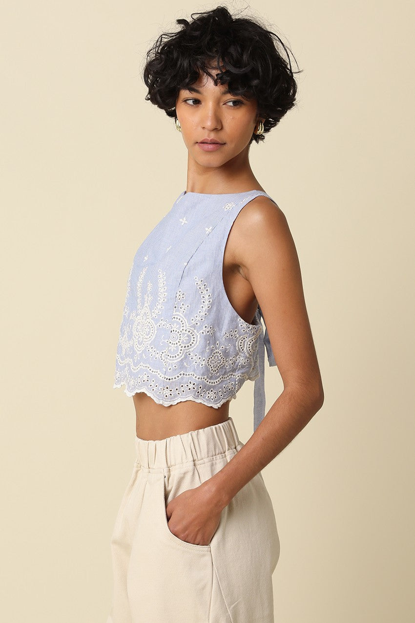 Saltwater Bloom Top