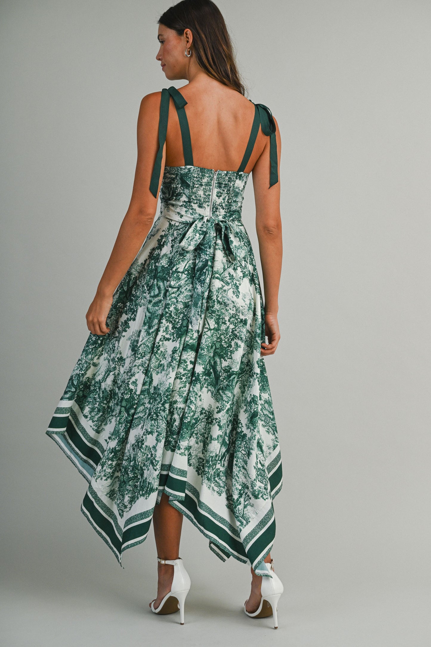 Handkerchief Maxi Dress