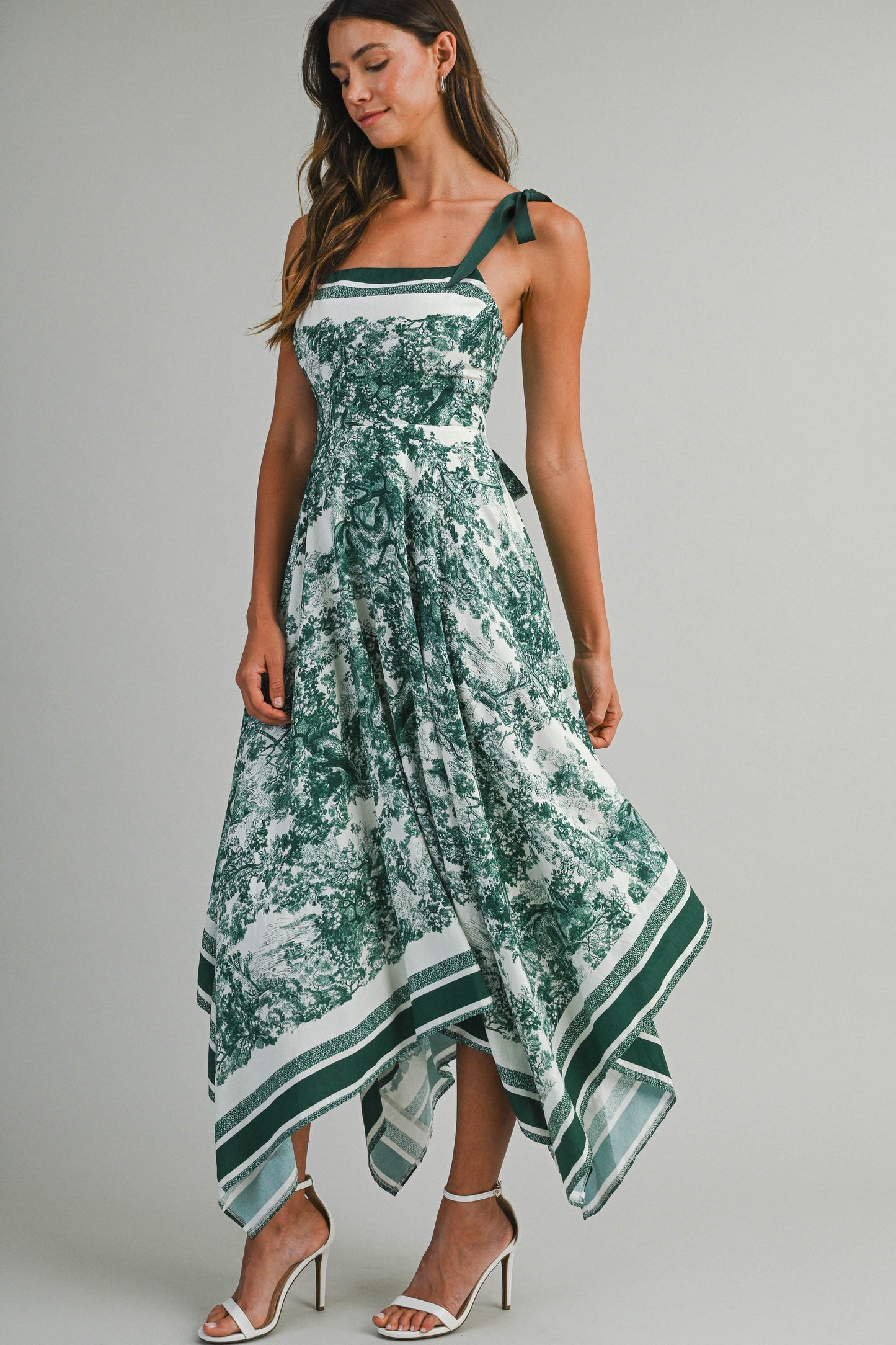 Handkerchief Maxi Dress