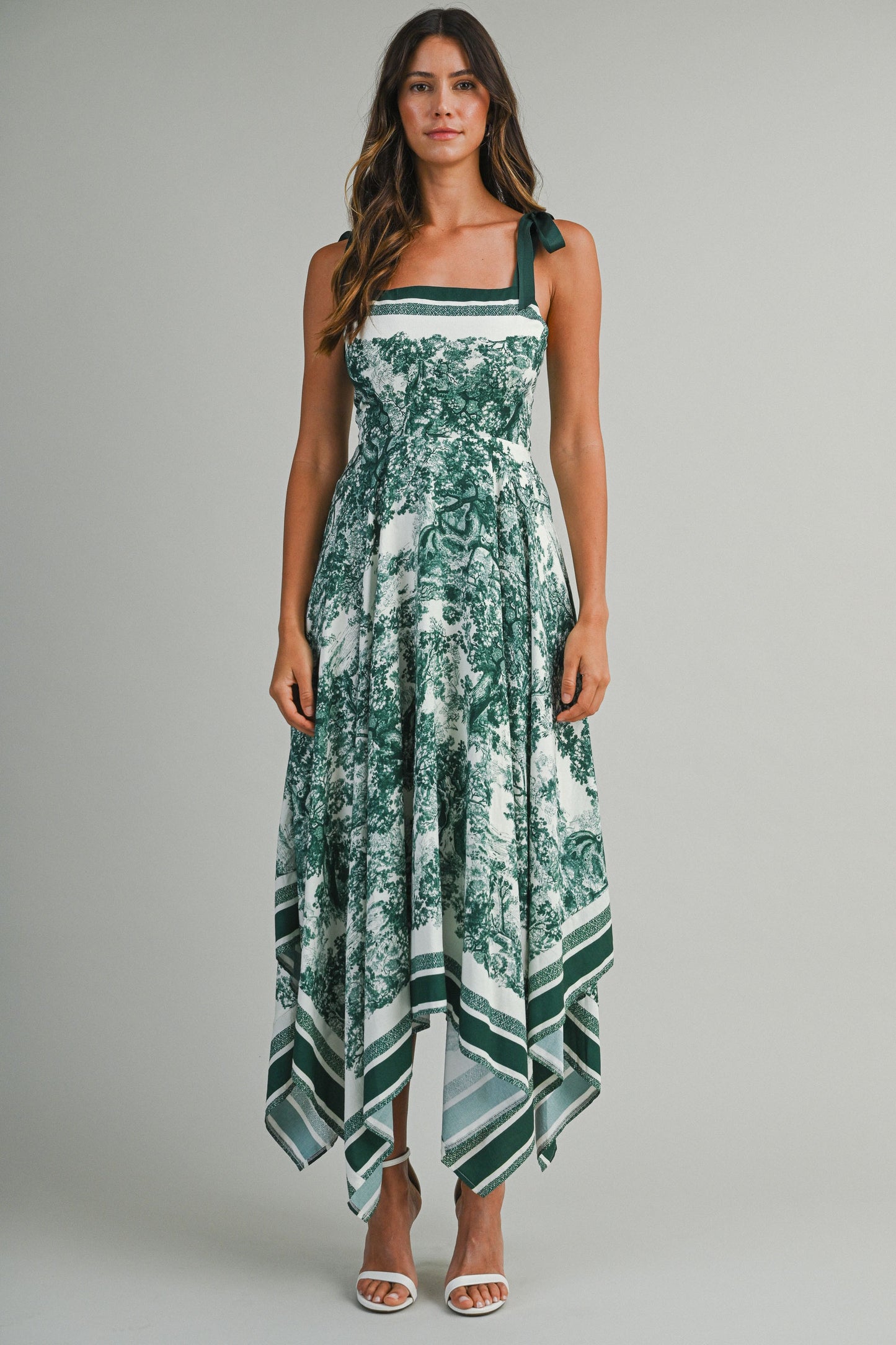 Handkerchief Maxi Dress