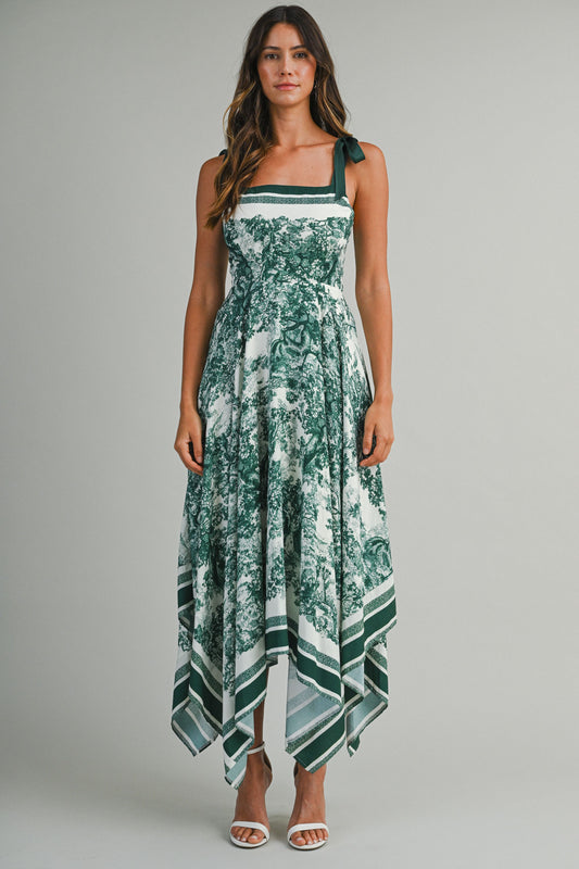 Handkerchief Maxi Dress