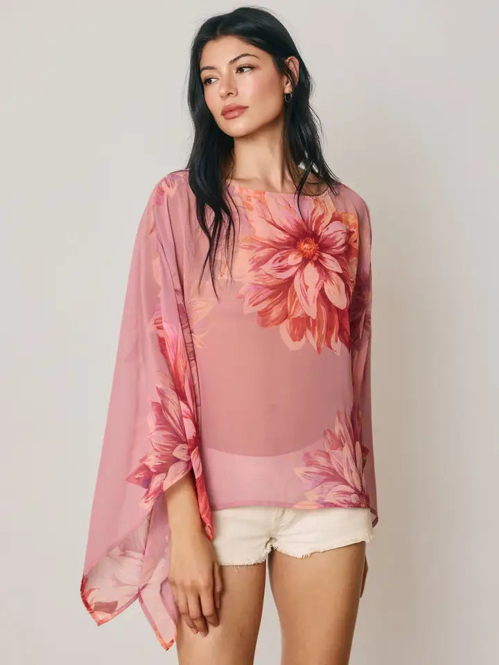 Dahlia Garden Top