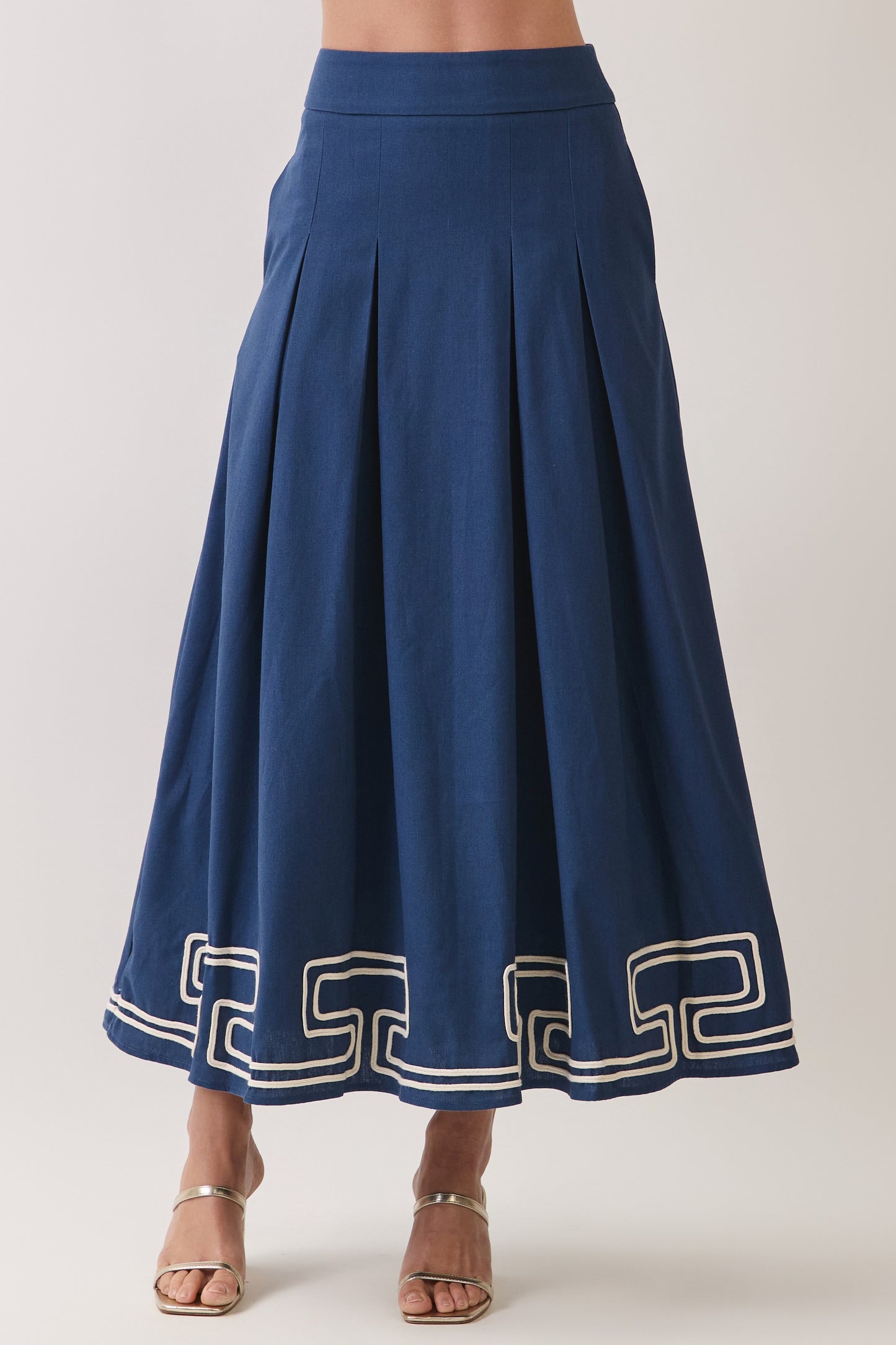 Brewer Pleated Skirt