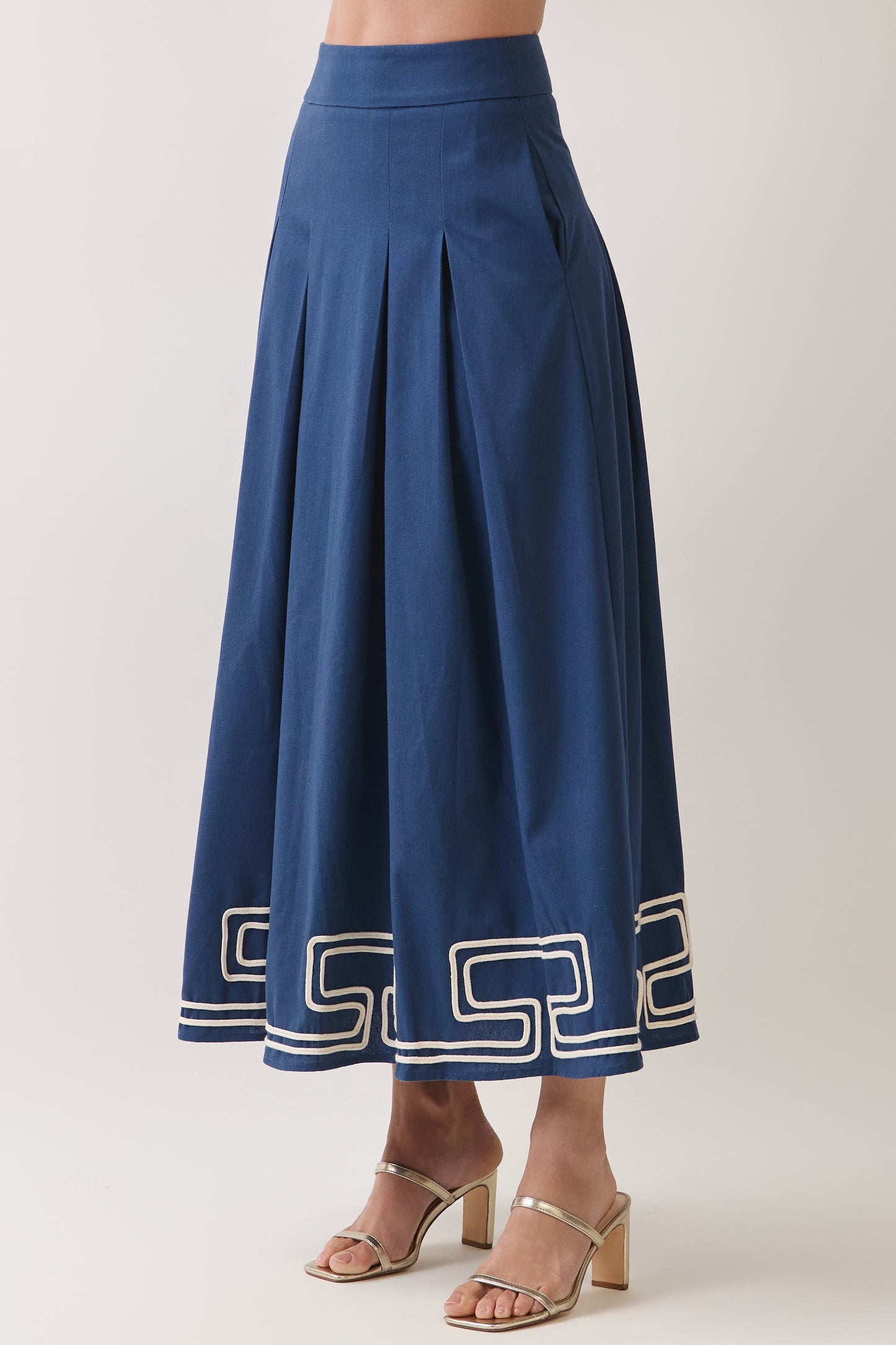 Brewer Pleated Skirt