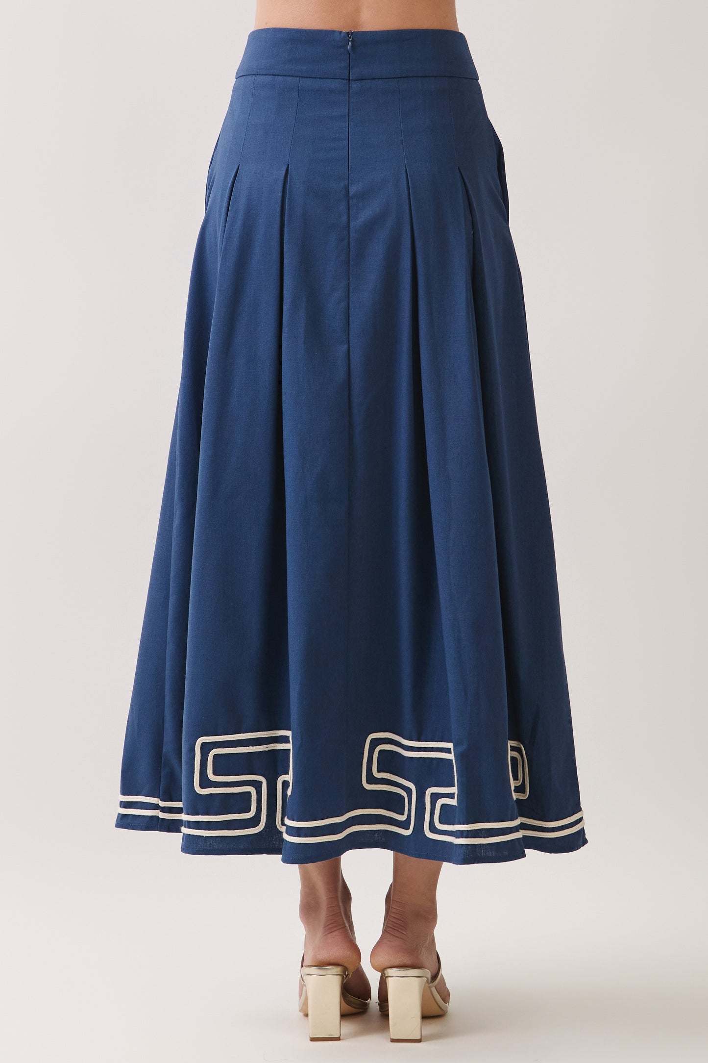 Brewer Pleated Skirt