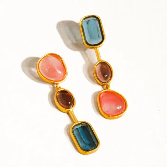 Mismatch Drop Earrings