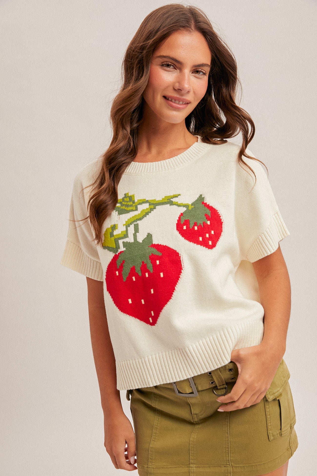 Strawberries Sweater