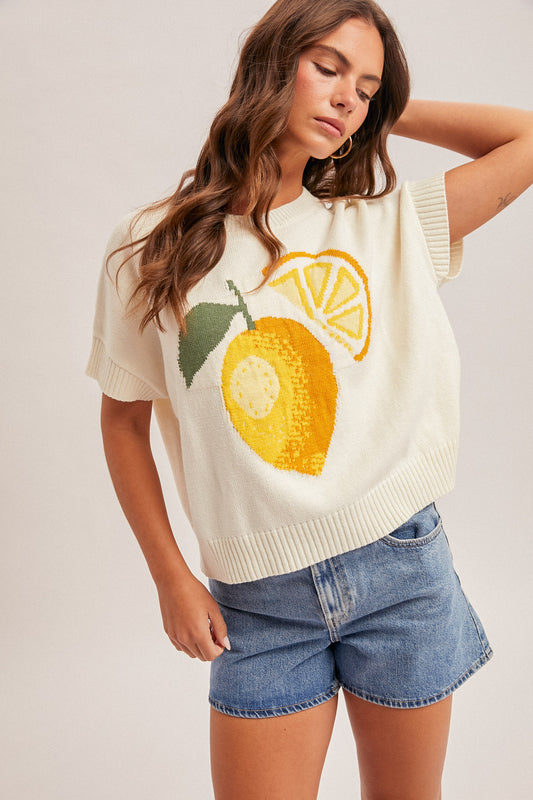 Fresh Lemonade Sweater