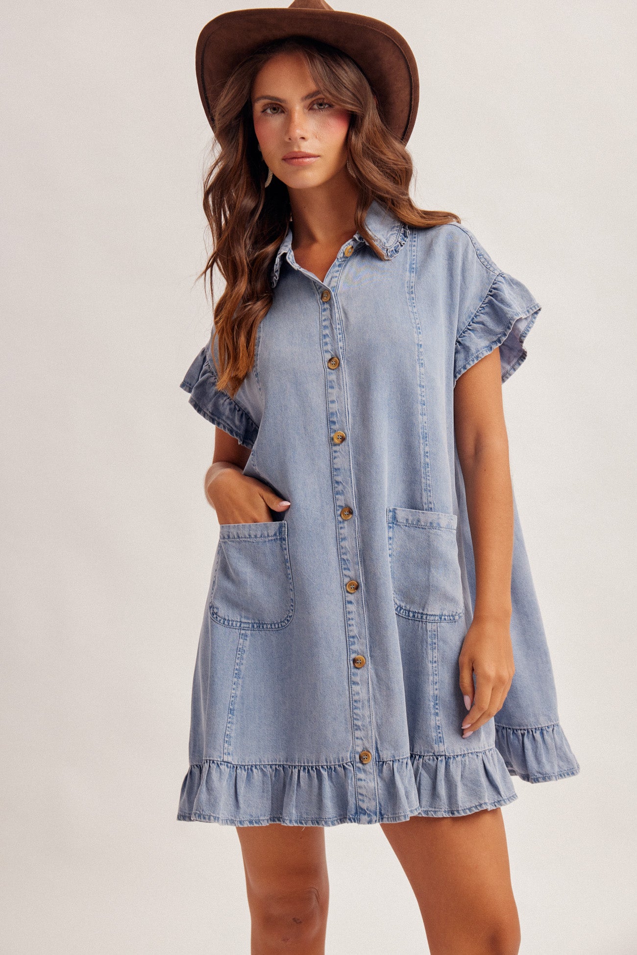 Nicole Denim Dress