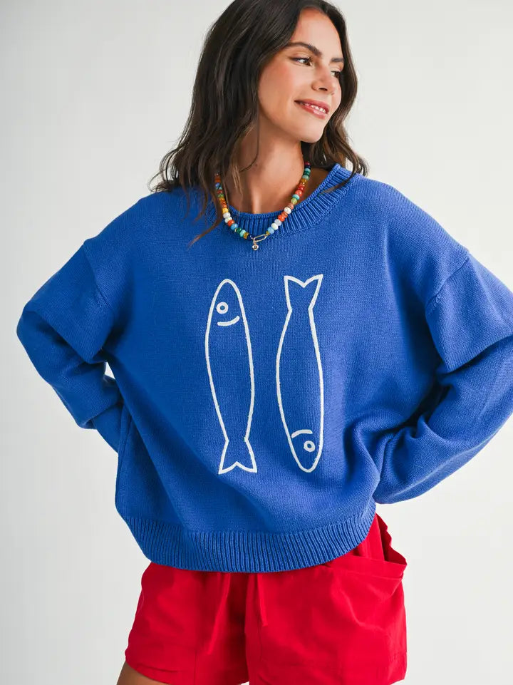 Swim Away Sweater