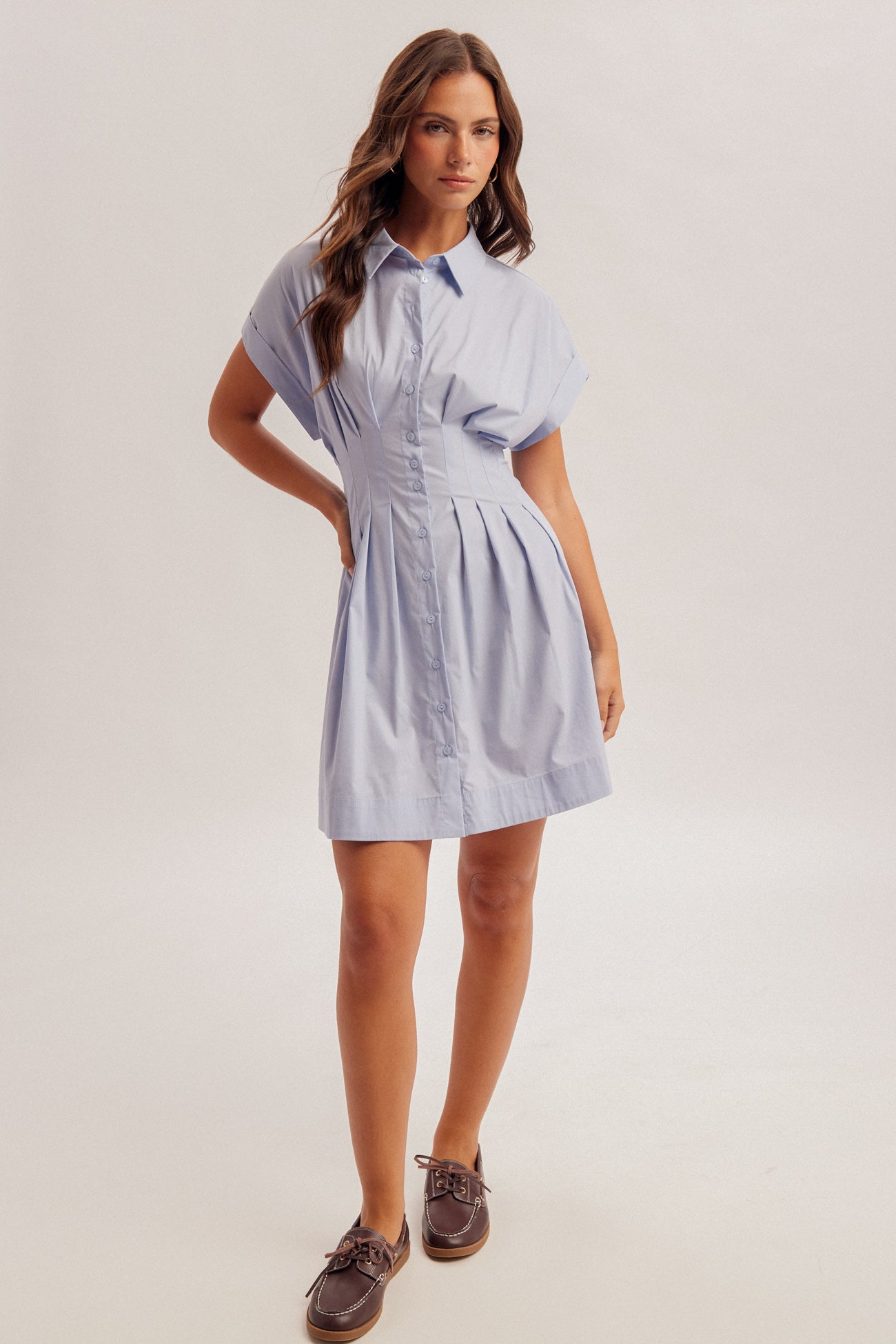 Pretty Poplin Dress