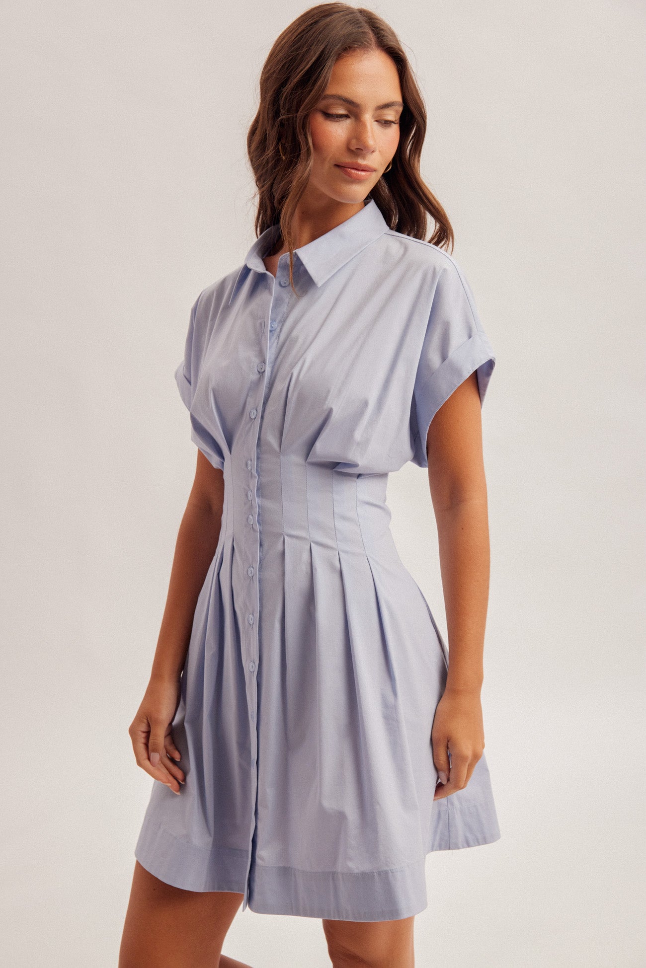 Pretty Poplin Dress