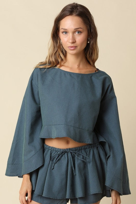Charlie Bell Sleeve Top