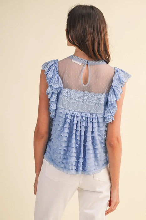 Cornflower Blue Top