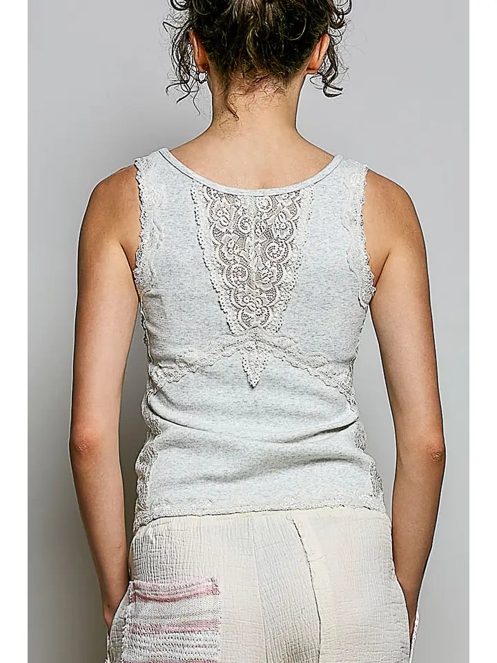 Oatmeal Tank Top