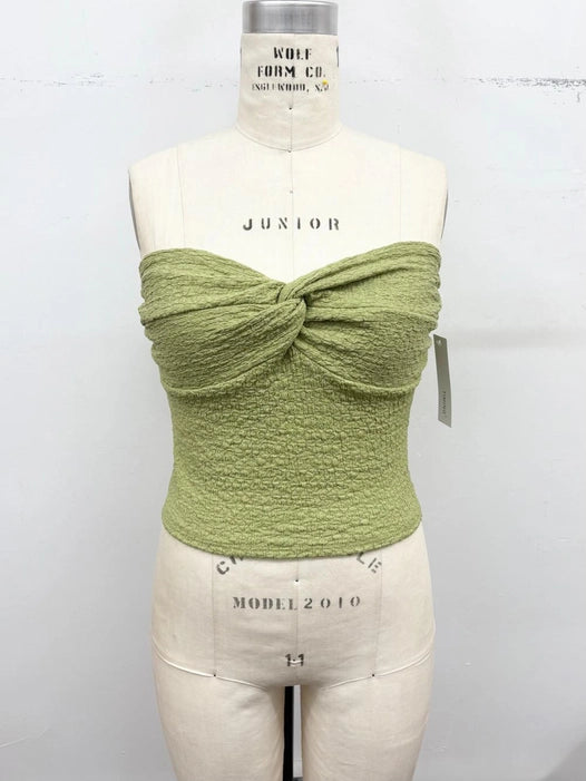 Sage Bandeau Top