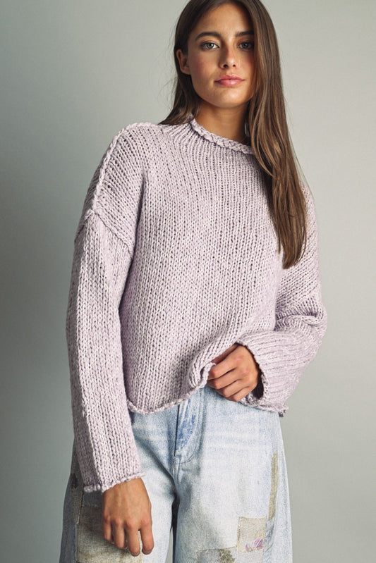 Lavender Fields Sweater