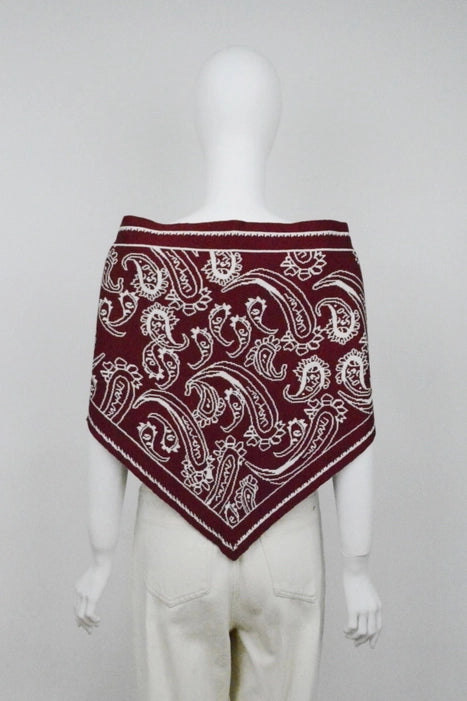 Paisley Triangle Scarf