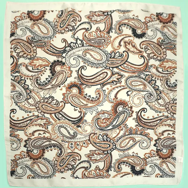 Silky Paisley Scarf