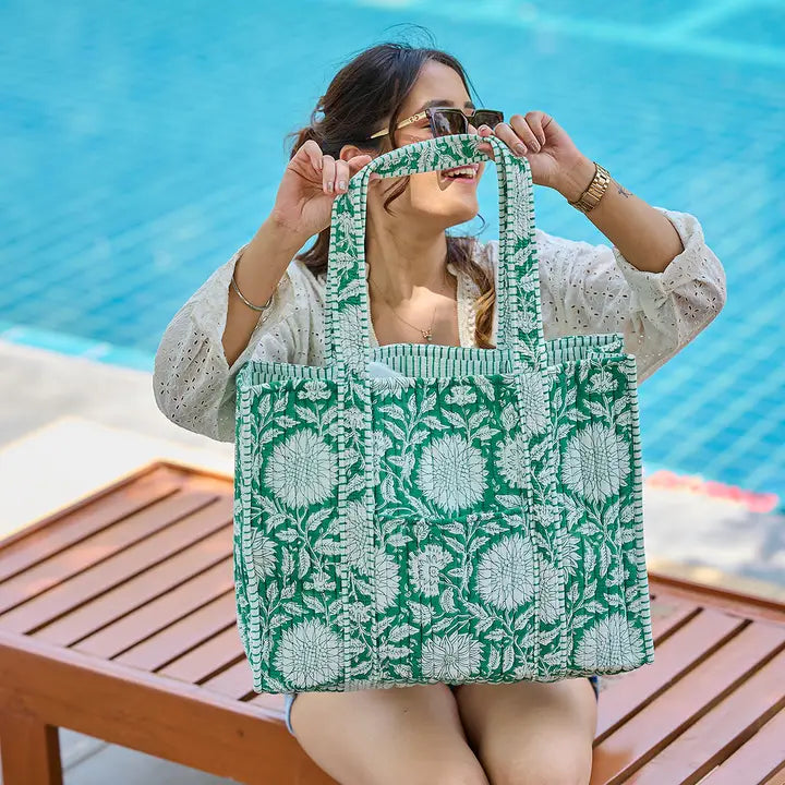 Teal Dan REVERSIBLE Bag