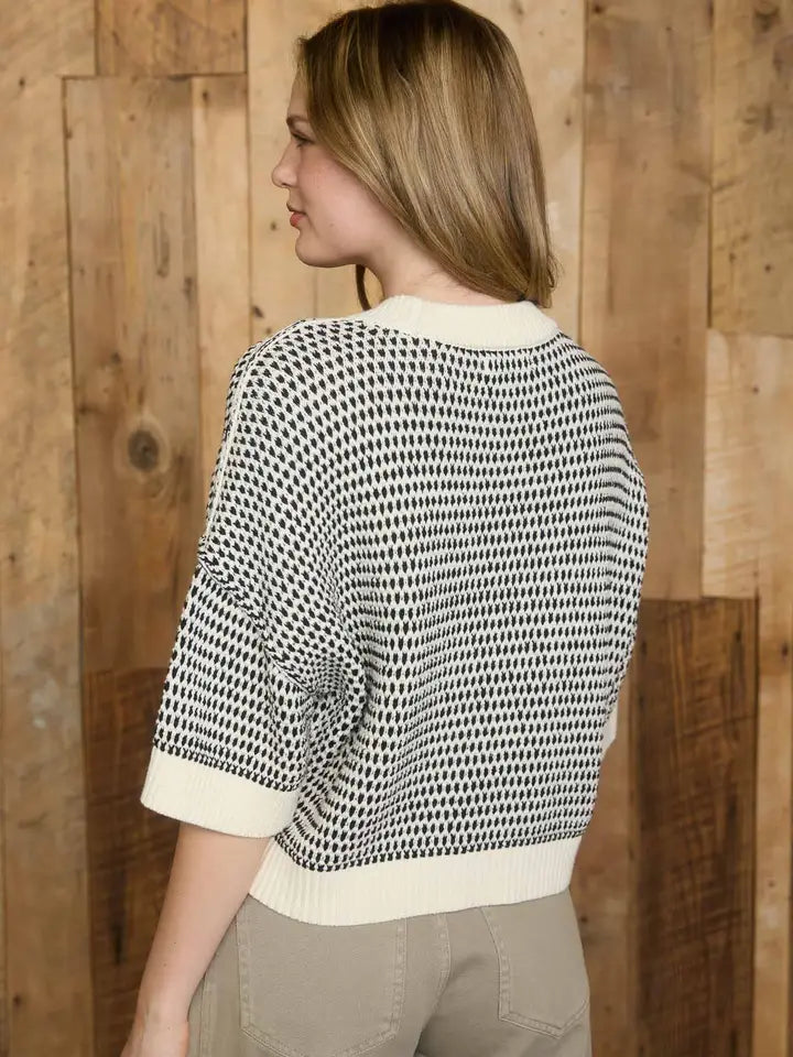 Multi Oatmeal Sweater