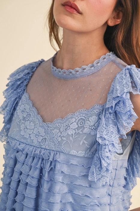 Cornflower Blue Top