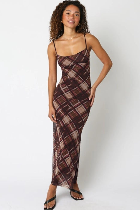 Sara Checkered Dress