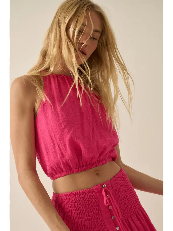 Pink Peony Tank