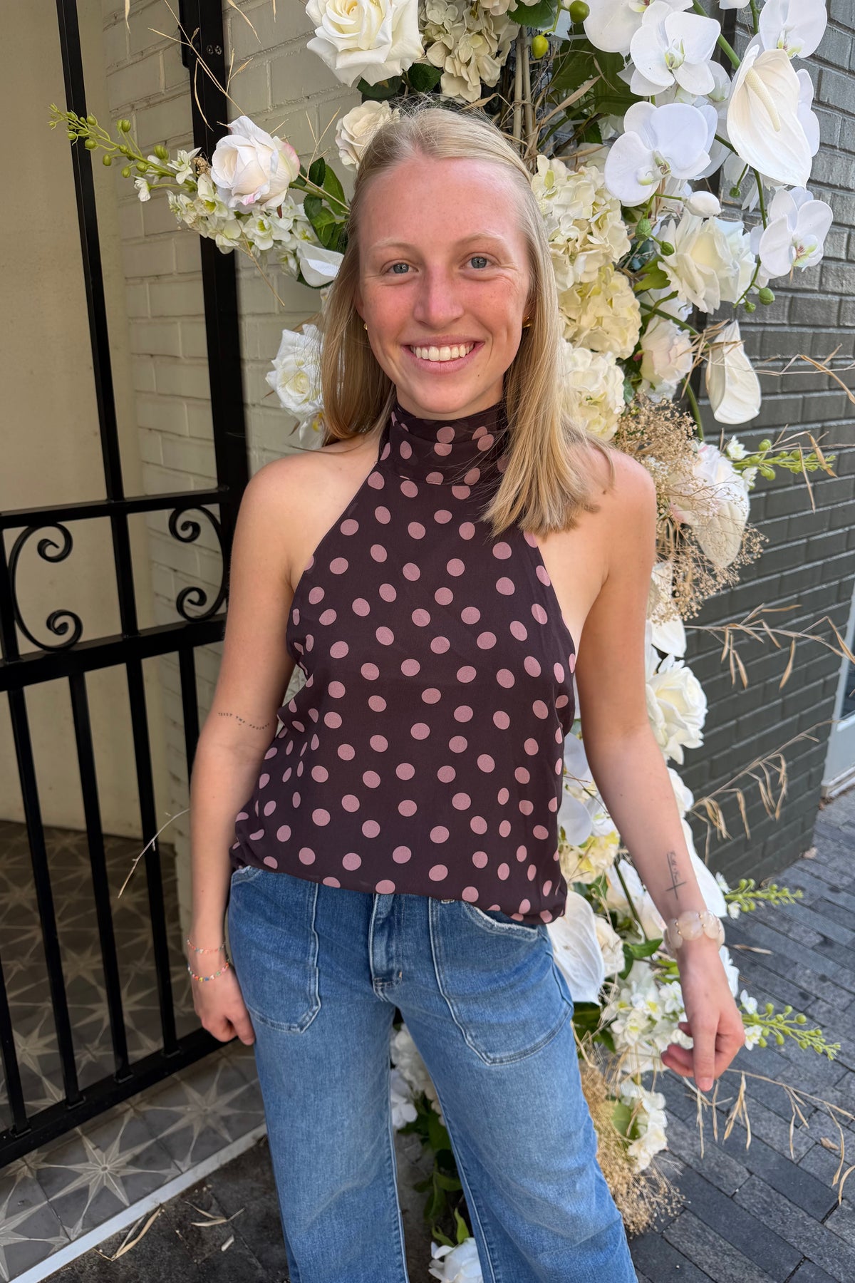 Burgess Halter Top