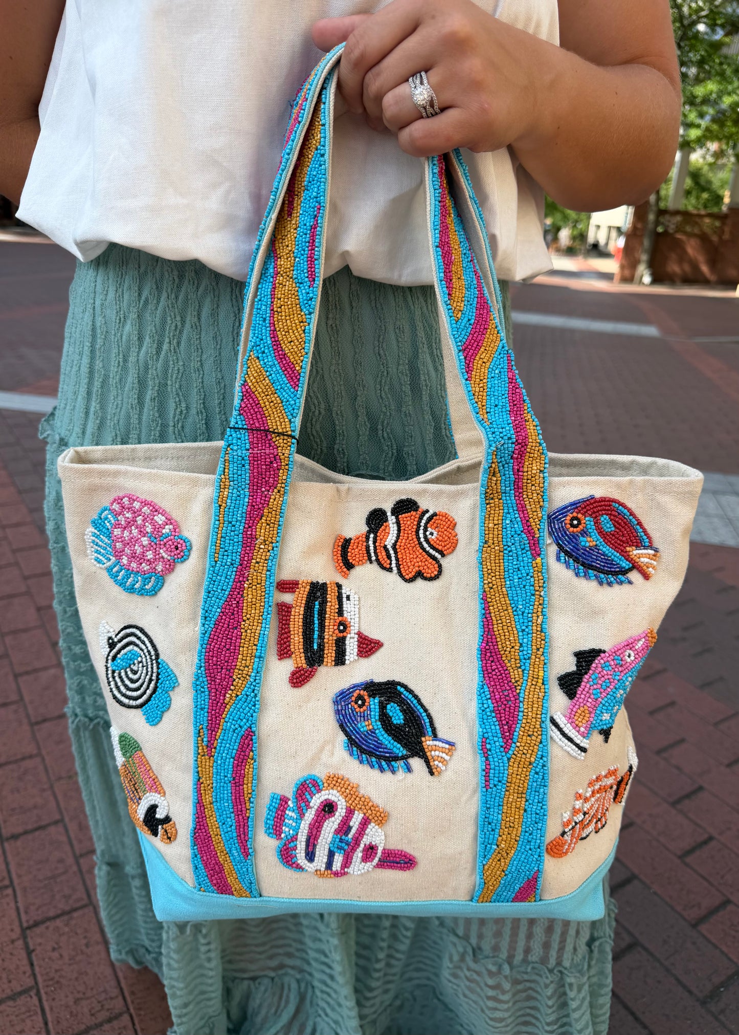 Fish Boat Tote