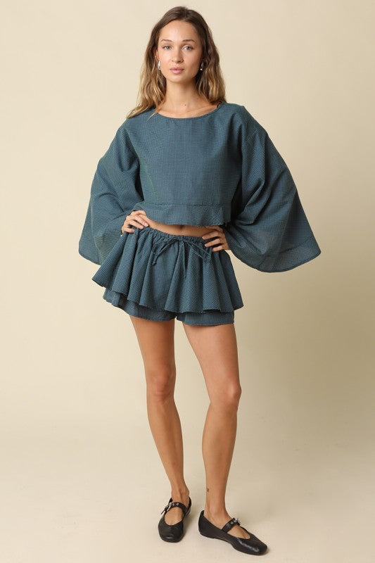Charlie Bell Sleeve Top