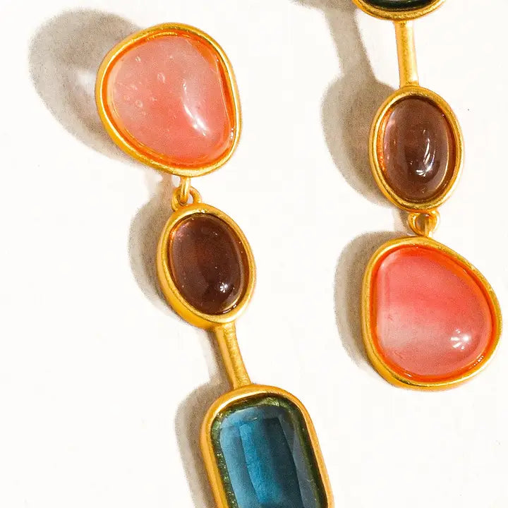 Mismatch Drop Earrings