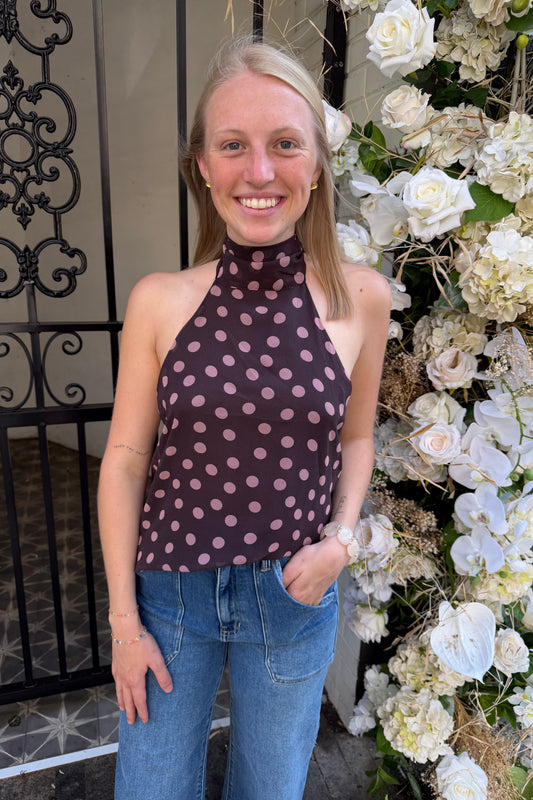Burgess Halter Top