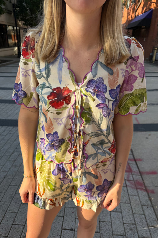 Maggie Tie Top