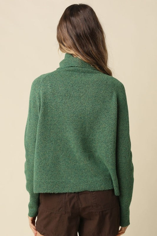 Pine Green Turtleneck
