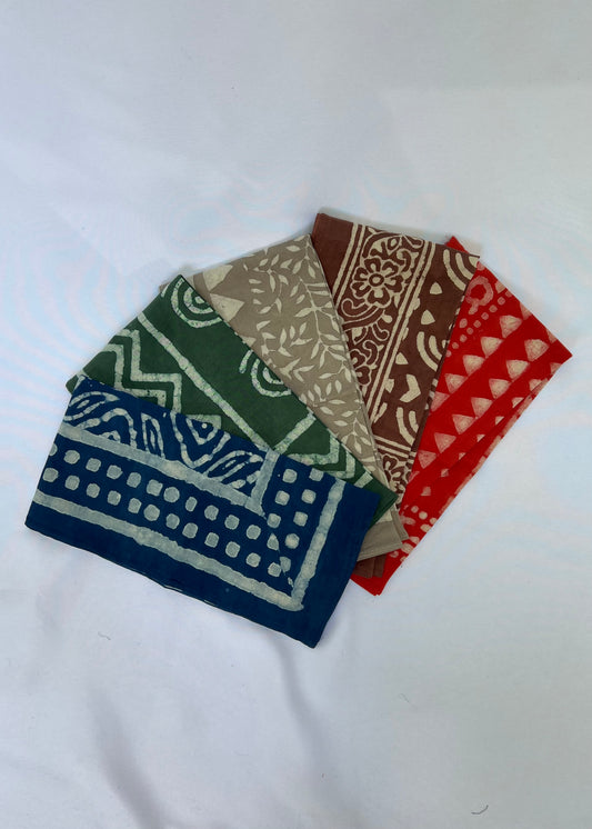 Block Print Bandana