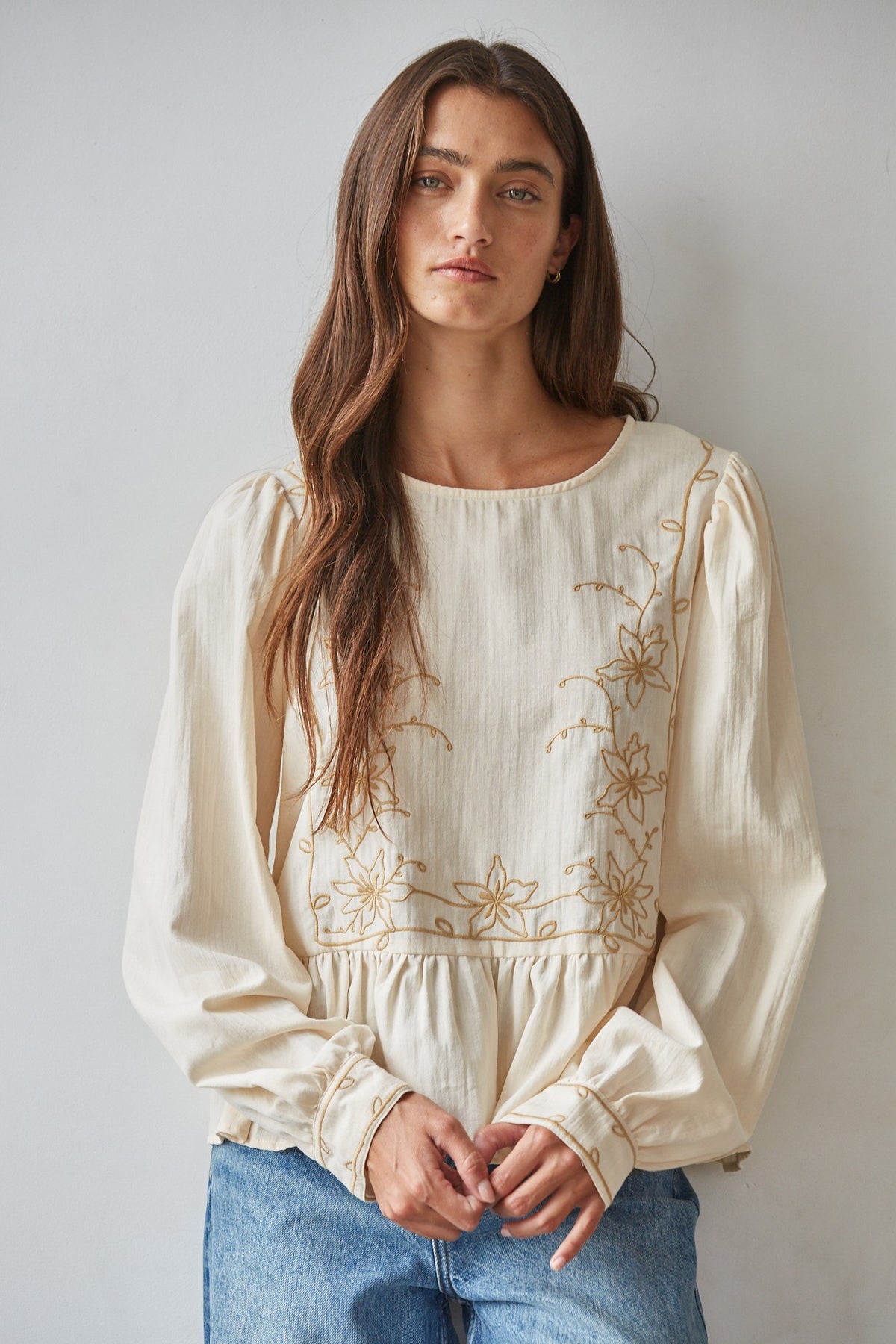 Rhiannon Peplum Top