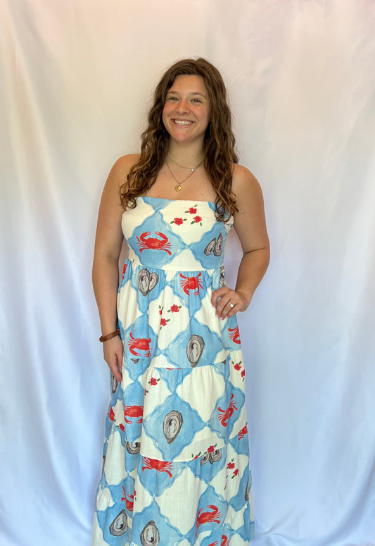 Oyster Midi Dress