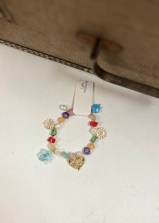 Heart Charm Bracelet