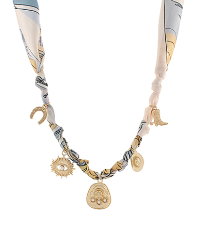 EE Scarf Necklace