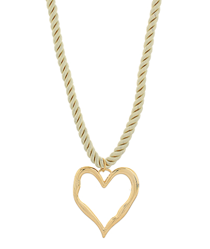 Heart Cord Necklace